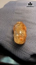 Tỳ Hưu Đá Thạch Anh Tóc Vàng Cao 31,8 Ngang 19 Sâu 15,2 (mm) 15,7gr