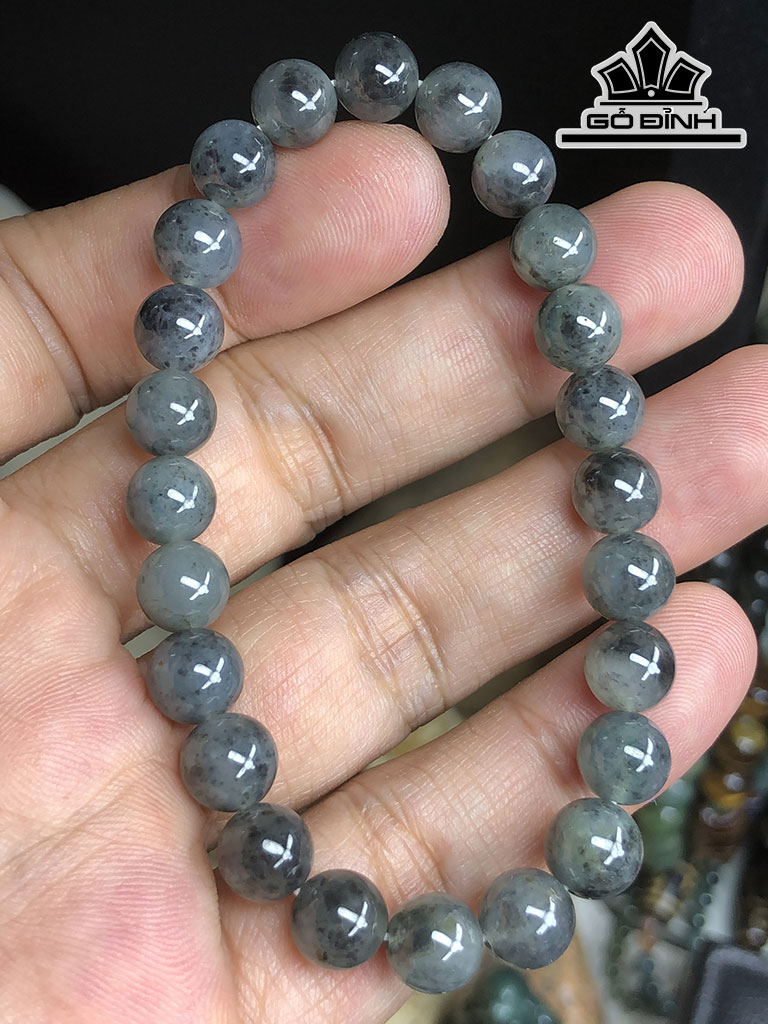Vòng Tay Đá Thạch Anh Đường Kính Hạt 8 (mm) 20gr