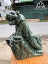 Tượng Chúa Sơn Lâm Đá Serpentine Cao 50 Ngang 43 Sâu 22 (cm) 39kg