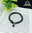 Vòng Tay Đá Thạch Anh Tóc Đen Đường Kính Hạt 7,5 (mm)