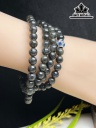 Chuỗi Đá Thạch Anh Đen Đường Kính Hạt 7,5 (mm)