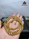 Chuỗi Đá Thạch Anh Tóc Vàng Đường Kính Hạt 6 (mm)