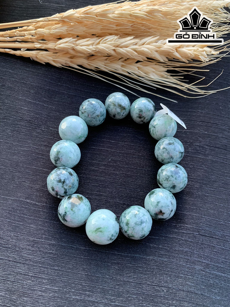 Vòng Tay Đá Thạch Anh Đường Kính Hạt 15,8 (mm)