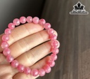 Vòng Tay Đá Thạch Anh Hồng Đường Kính Hạt 7 (mm)