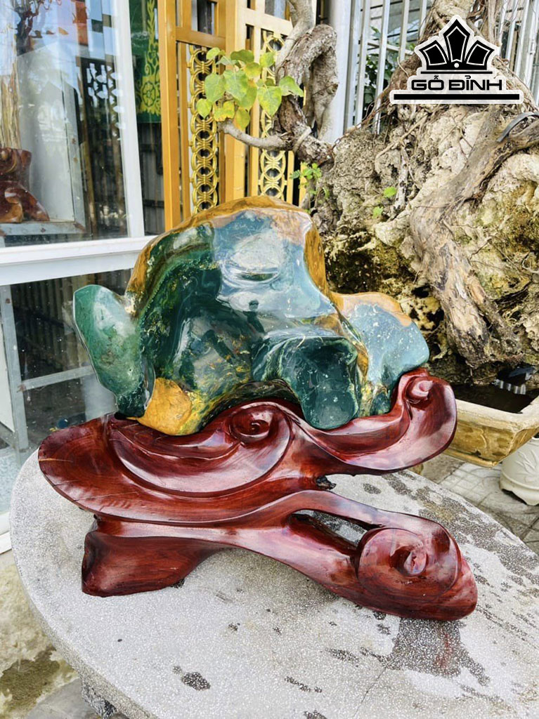 Tác Phẩm Đá Canxedon Cao 50 Ngang 50 (cm) 38kg