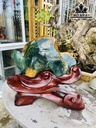 Tác Phẩm Đá Canxedon Cao 50 Ngang 50 (cm) 38kg
