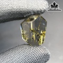 Mặt Dây Chuyền Đá Thạch Anh Tóc Vàng Cao 23 Ngang 18,7 Sâu 8,6 (mm) 5gr