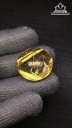 Mặt Dây Chuyền Đá Thạch Anh Tóc Vàng Cao 24,4 Ngang 22,9 Sâu 12,6 (mm) 9,6gr