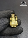 Mặt Dây Chuyền Tỳ Hưu Đá Thạch Anh Tóc Vàng Cao 26,6 Ngang 16,5 Sâu 10,5 (mm) 9,1gr