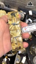 Vòng Bản Hoa Thị Đá Thạch Anh Tóc Vàng Cao 30,1 Ngang 16,26 Sâu 7,23 (mm) 650,04cts
