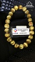 Vòng Tay Đá Thạch Anh Tóc Vàng Đường Kính Hạt 8,88-8,14 (mm) 100.23cts