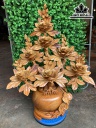 Bình Hoa Gỗ Hương Cao 73 Ngang 54 Sâu 25 (cm)