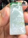Mặt Dây Chuyền Đá Cẩm Thạch Cao 49 Ngang 23 Sâu 5,5 (mm) 15gr