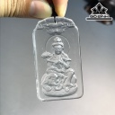 Mặt Dây Chuyền Đá Thạch Anh Trắng Cao 60 Ngang 33,7 Sâu 7,5 (mm) 24,6gr