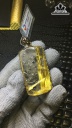 Mặt Dây Chuyền Quan Âm Đá Thạch Anh Tóc Vàng Cao 43,71 Ngang 22,9 Sâu 9,35 (mm) 110,72cts