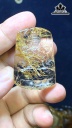 Mặt Dây Chuyền Quan Âm Đá Thạch Anh Tóc Vàng Cao 44 Ngang 29 Sâu 12 (mm) 29gr