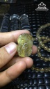 Tỳ Hưu Đá Thạch Anh Tóc Vàng Cao 26,4 Ngang 16,6 Sâu 10,6 (mm) 9,1gr