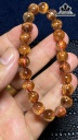 Vòng Tay Đá Thạch Anh Tóc Vàng Đường Kính Hạt 9 (mm) 23.5gr