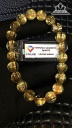Vòng Tay Đá Thạch Anh Tóc Vàng Đường Kính Hạt 10,03-9,50 (mm) 136.36cts