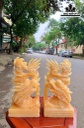 Cặp Song Long Đá Ngọc Hoàng Long Cao 23 (cm)