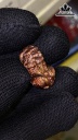 Mặt Dây Chuyền Tỳ Hưu Đá Thạch Anh Tóc Đỏ Cao 21,8 Ngang 12,5 Sâu 9 (mm) 3,6gr