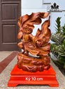 Tượng Đạt Ma Sư Tổ Gỗ Hương Cao 60 Ngang 33 Sâu 17 (cm)