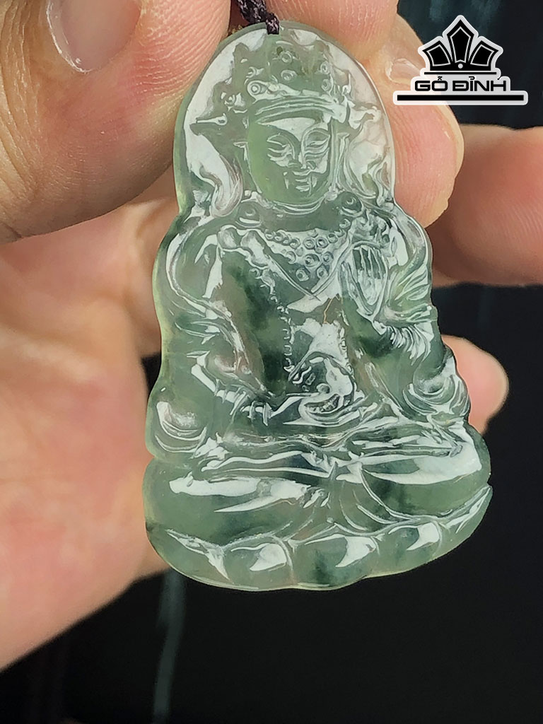 Mặt Dây Chuyền Đá Thạch Anh Cao 44 Ngang 28 Sâu 4,5 (mm) 9,6gr