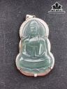 Mặt Dây Chuyền Quan Âm Đá Cẩm Thạch Cao 41 Ngang 27 Sâu 6,5 (mm) 7gr