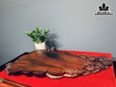 Khay Trà Nấm Gỗ Trắc Cao 4,5 Ngang 72 Sâu 36 (cm)