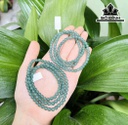 Chuỗi Đá Ngọc Lam (Turquoise) Đường Kính Hạt 5 (mm)
