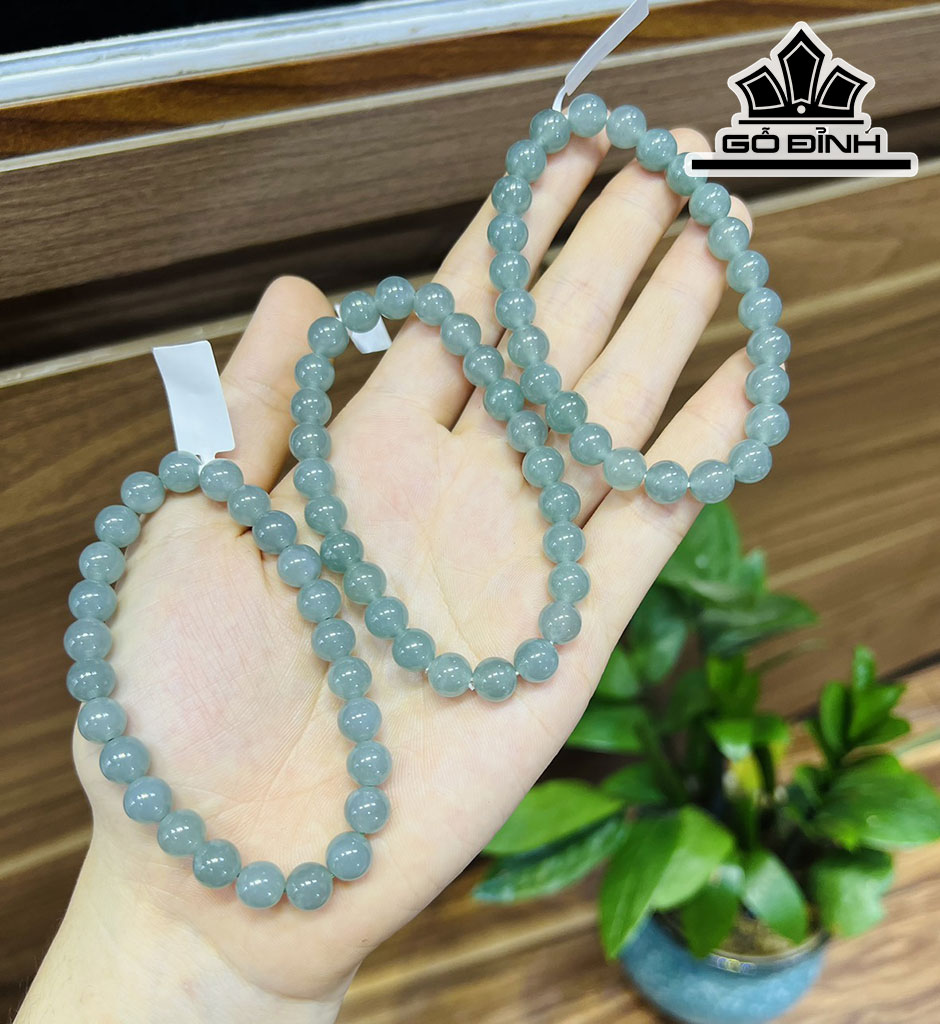 Vòng Tay Đá Thạch Anh Đường Kính Hạt 7,6 (mm)