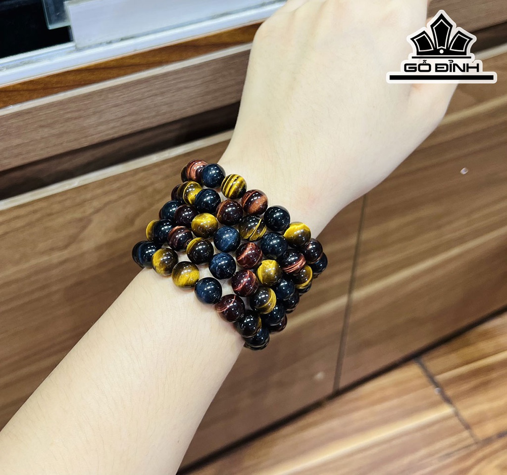 Vòng Tay Đá Thạch Anh Đường Kính Hạt 10 (mm)