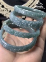 Vòng Tay Đá Cẩm Thạch (Jadeite) Đường Kính 53,2-54,5 (mm)