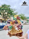 Cây Tài Lộc Đá Thạch Anh Cao 38 (cm)
