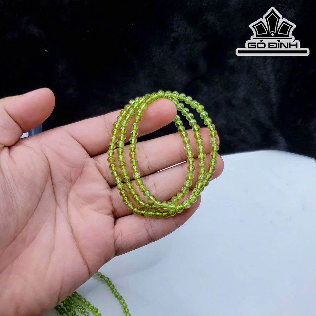 Chuỗi Đá Thạch Anh Đường Kính Hạt 4,8 (mm)