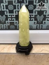Trụ Đá Thạch Anh Vàng Cao 25 Ngang 6 Sâu 5,5 (cm) 1,05kg
