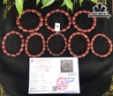 Vòng Tay Lu Thống Đá Thạch Anh Tóc Đỏ Đường Kính Hạt 8,2-13 (mm) 21.5-60gr