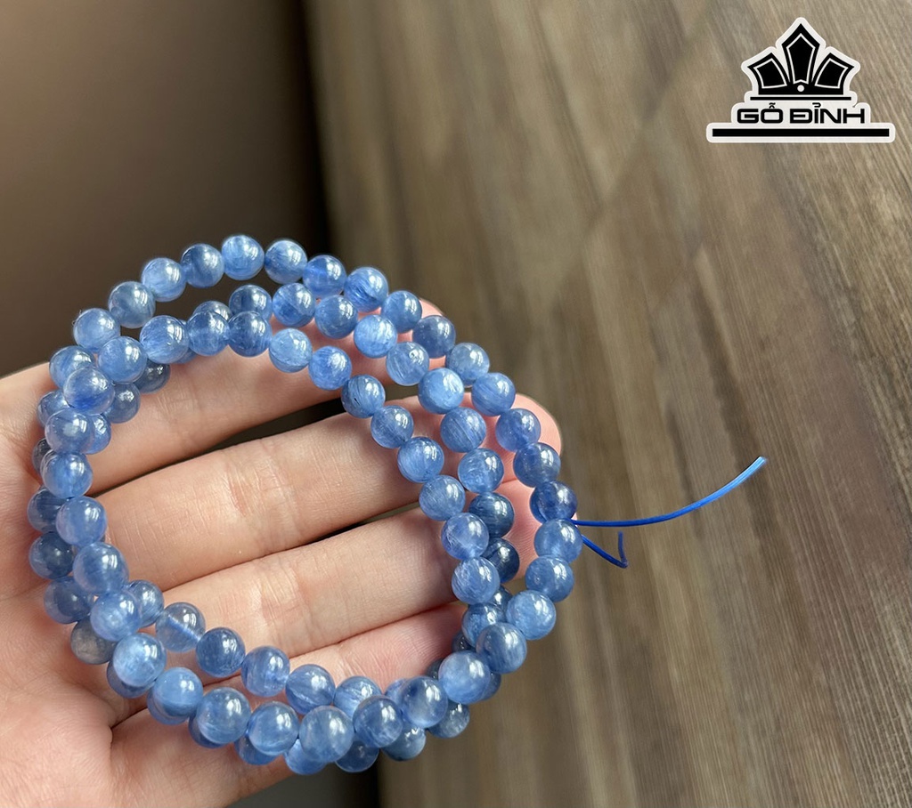 Chuỗi Đá Kyanite Đường Kính Hạt 6 (mm)