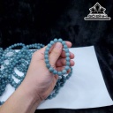 Vòng Tay Đá Ngọc Lam (Turquoise) Đường Kính Hạt 10 (mm)