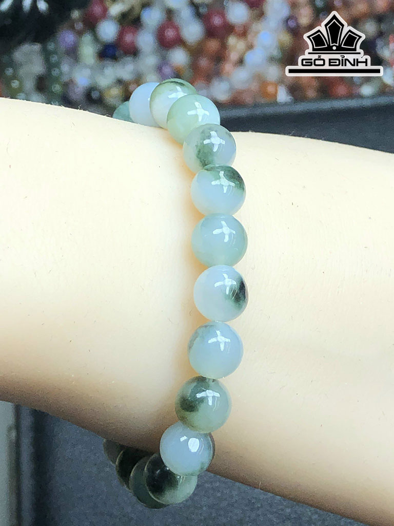 Vòng Tay Đá Thạch Anh Đường Kính Hạt 8,3 (mm) 20gr