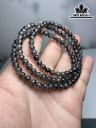Vòng Tay Đá Thạch Anh Tóc Đen Đường Kính Hạt 5 (mm)