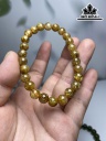 Vòng Tay Đá Thạch Anh Tóc Vàng Đường Kính Hạt 7 (mm)