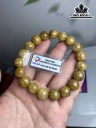 Vòng Tay Đá Thạch Anh Tóc Vàng Đường Kính Hạt 11 (mm)