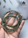 Vòng Tay Đá Thạch Anh Tóc Xanh Đường Kính Hạt 5 (mm)