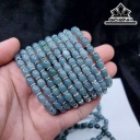 Vòng Tay Lu Thống Đá Ngọc Lam (Turquoise) Cao 4 Ngang 7,5 (mm)