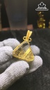 Mặt Dây Chuyền Đá Thạch Anh Tóc Vàng Cao 21,1 Ngang 24,2 Sâu 16,7 (mm) 11,3gr