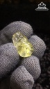 Tỳ Hưu Đá Thạch Anh Tóc Vàng Cao 20,4 Ngang 12 Sâu 8,5 (mm) 3,6gr