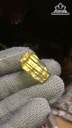 Tỳ Hưu Đá Thạch Anh Tóc Vàng Cao 22 Ngang 12,6 Sâu 11 (mm) 5,4gr