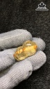 Tỳ Hưu Đá Thạch Anh Tóc Vàng Cao 25,7 Ngang 15 Sâu 12,3 (mm) 7,4gr