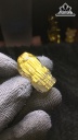 Tỳ Hưu Đá Thạch Anh Tóc Vàng Cao 28 Ngang 15,3 Sâu 12,5 (mm) 10gr